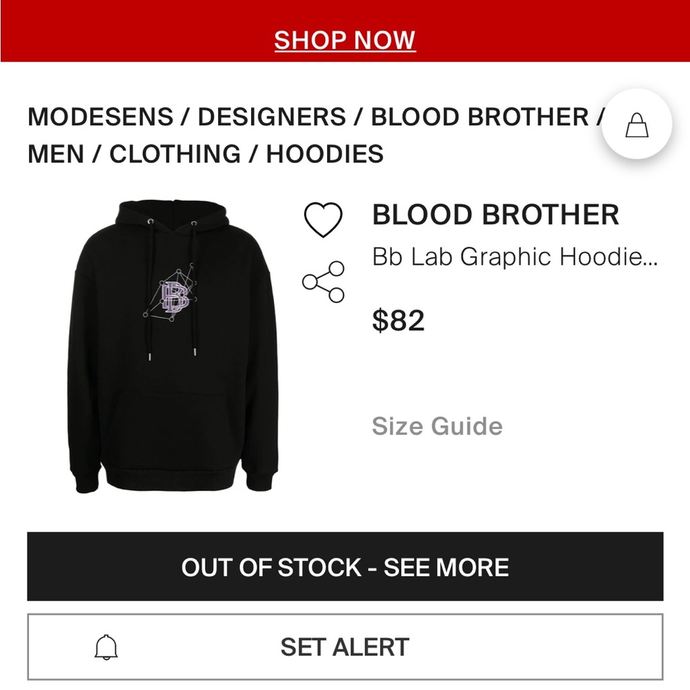 Blood brothers hoodie